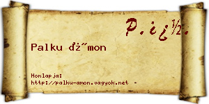 Palku Ámon névjegykártya